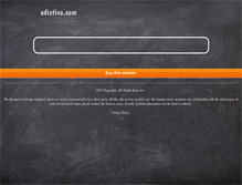 Tablet Screenshot of adictivo.com